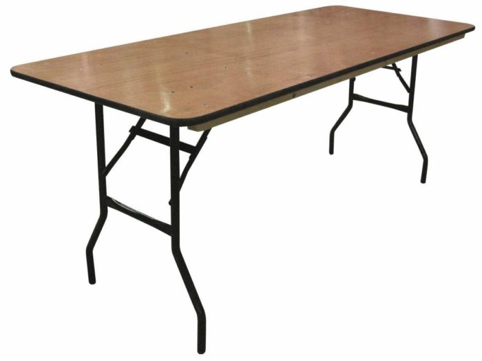 FESTIVITRE LOC TABLE DROITE BOIS 612