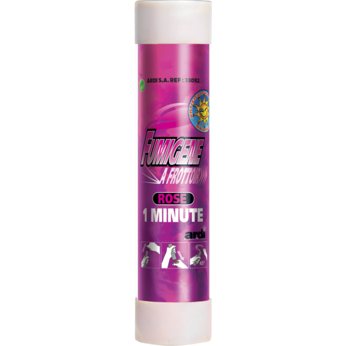 Festivitré Fumigene Rose 1 Minute A Frottoir