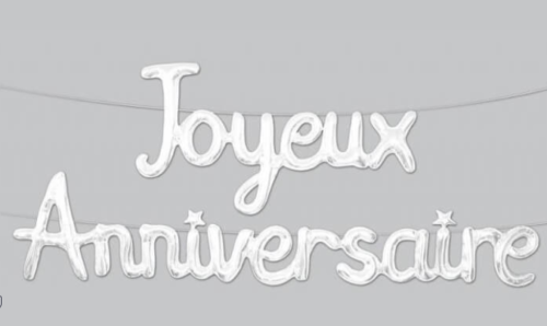 Festivitré Guirlande Ballons Blanc 1