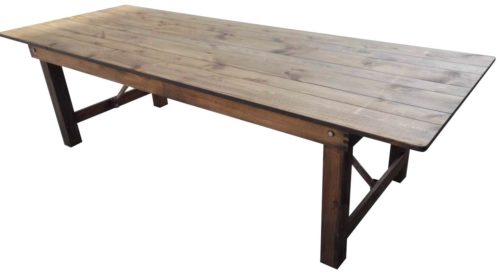 Festivitré Table Bois Rustique