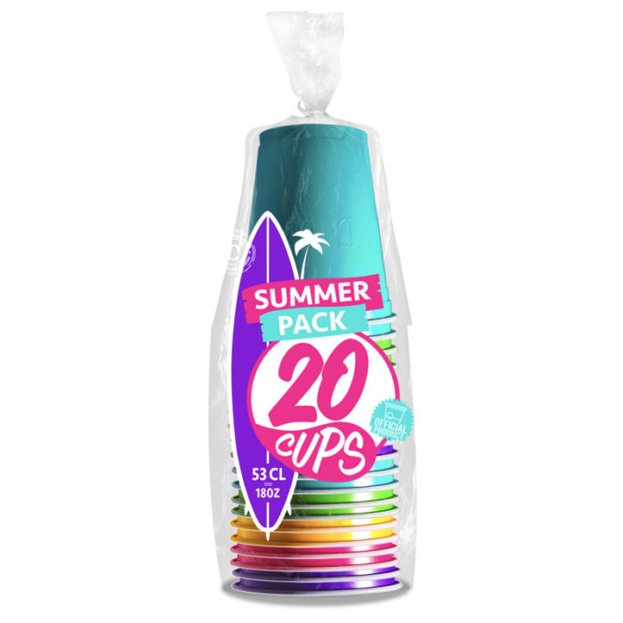 Festivitré 20 Gobelets Summer 53cl 6