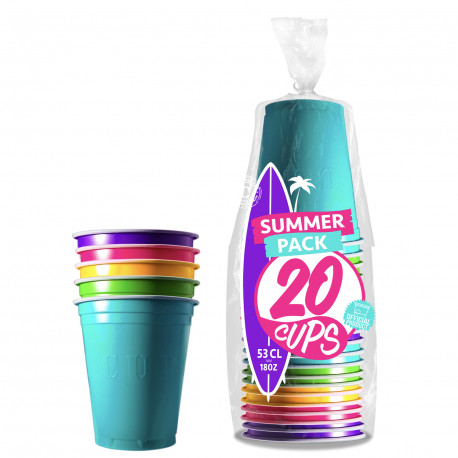 Festivitré 20 Gobelets Summer 53cl