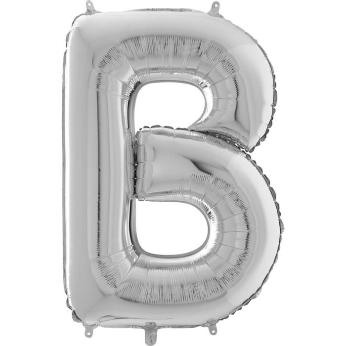 Festivitré Https Fournisseur Ballon Decoration.com Wp Content Uploads 2018 11 Lettre B Argent 26 Pouces