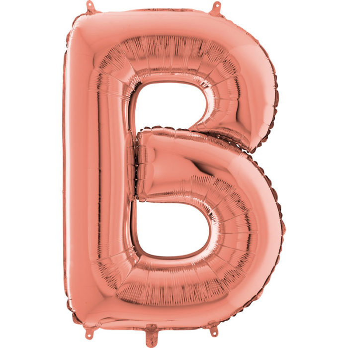 Festivitré Https Fournisseur Ballon Decoration.com Wp Content Uploads 2018 11 Lettre B Rose Gold 26 Pouces