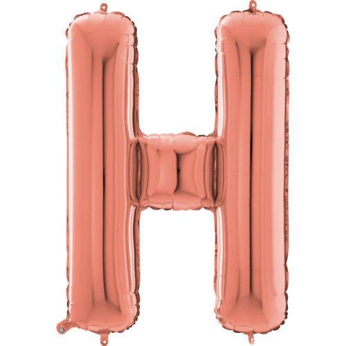 Festivitré Https Fournisseur Ballon Decoration.com Wp Content Uploads 2018 11 Lettre H Rose Gold 26 Pouces