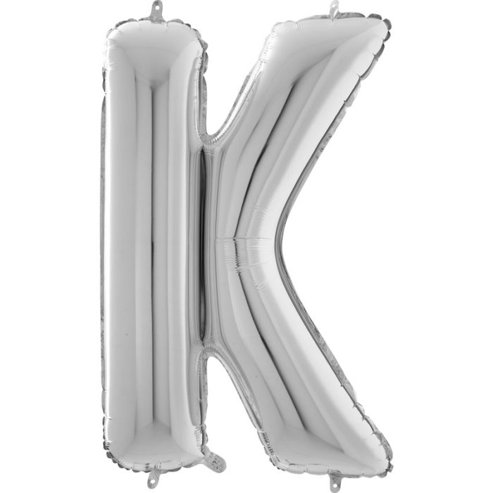 Festivitré Https Fournisseur Ballon Decoration.com Wp Content Uploads 2018 11 Lettre K Argent 26 Pouces