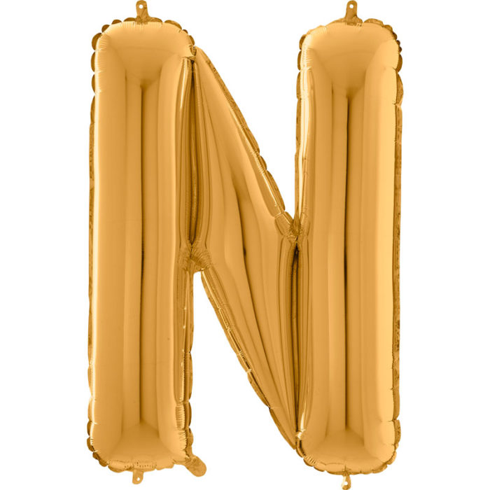 Festivitré Https Fournisseur Ballon Decoration.com Wp Content Uploads 2018 11 Lettre N Or 26 Pouces