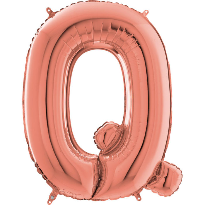 Festivitré Https Fournisseur Ballon Decoration.com Wp Content Uploads 2018 11 Lettre Q Rose Gold 26 Pouces
