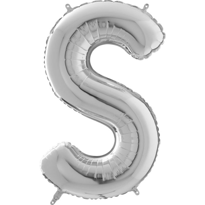Festivitré Https Fournisseur Ballon Decoration.com Wp Content Uploads 2018 11 Lettre S Argent 26 Pouces