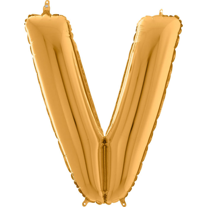 Festivitré Https Fournisseur Ballon Decoration.com Wp Content Uploads 2018 11 Lettre V Or 26 Pouces