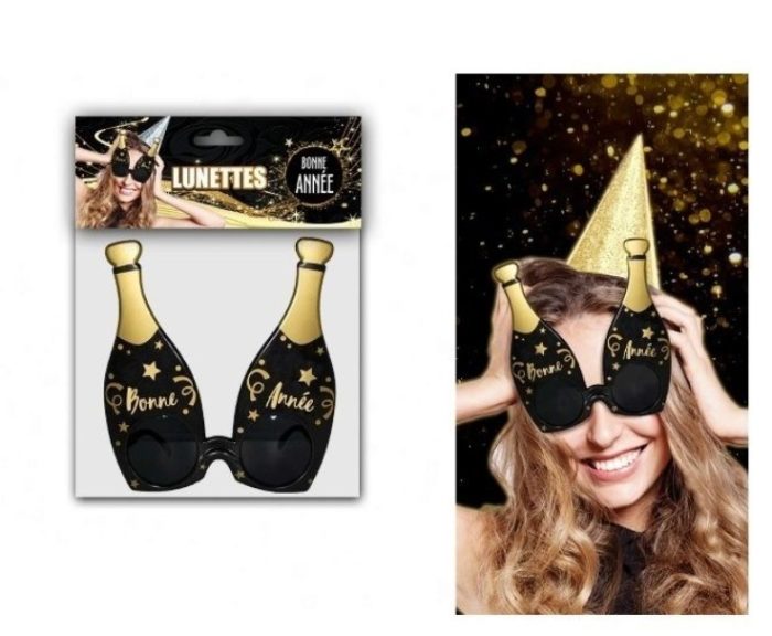 Festivitré LUNETTES BOUTEILLE BONNE ANNEE