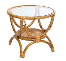 Festivitré TABLE CAFE ROTIN