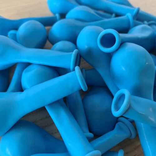 Festivitre 25 Ballons Bleu Ciel 13cm 1
