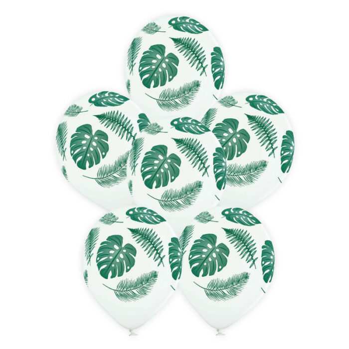 Festivitre 6 Ballons Latex Tropical 30 Cm 1