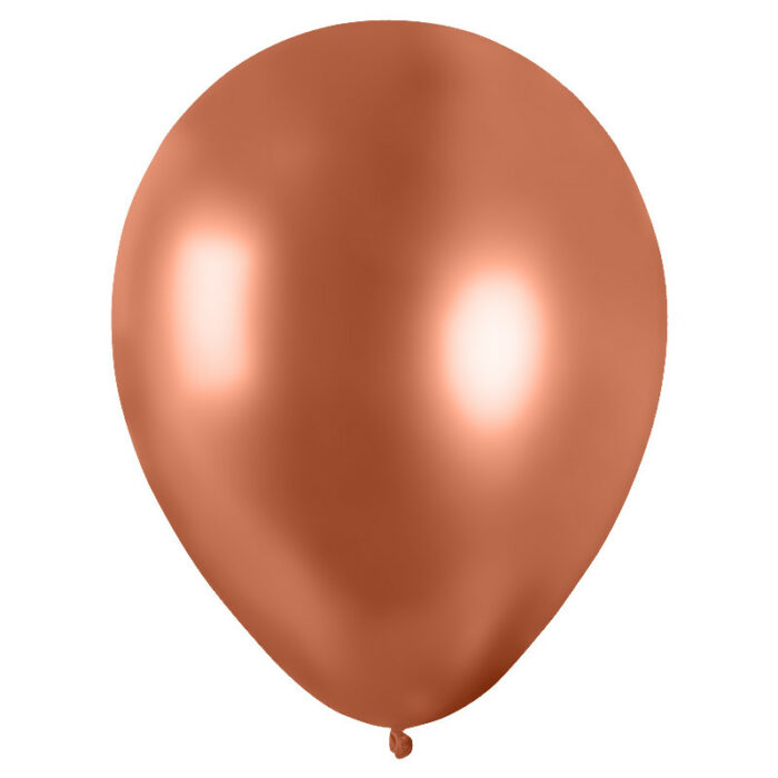 Festivitre 50 Ballons Latex Metal Nacre Rose Gold 30 Cm 1