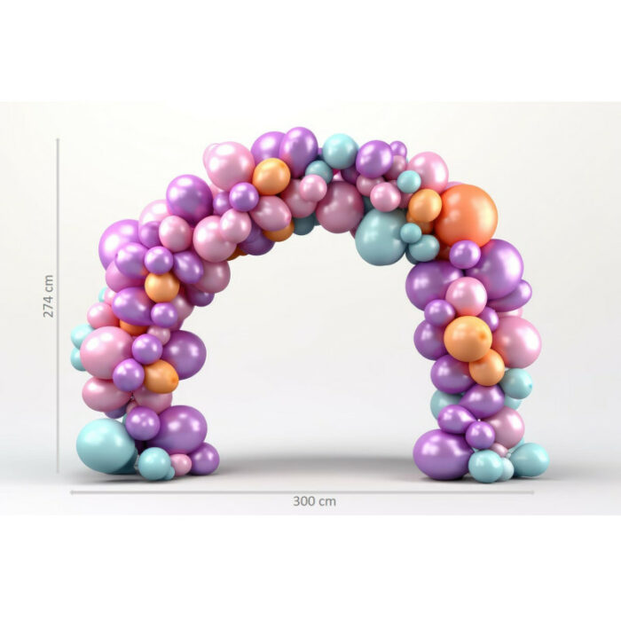 Festivitre Arche A Ballons Avec Bases Leste A Eau Gm 274 X 300 Cm 4