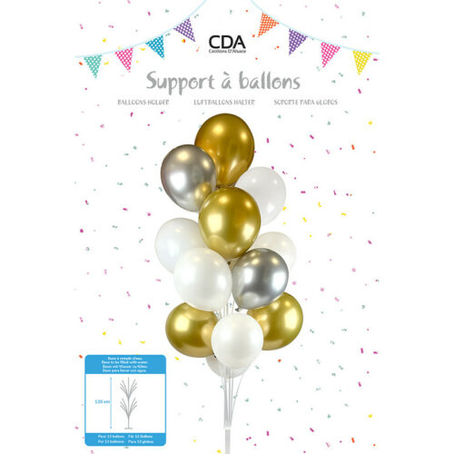 Festivitre Support Pour 13 Ballons H 135 Cm Avec Base A Remplir D Eau 1
