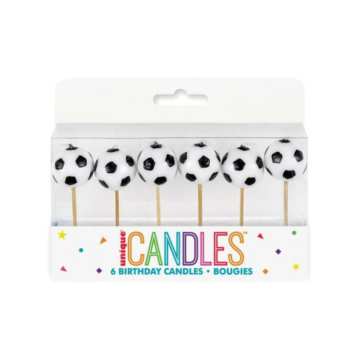 Festivitre 6 Bougies Ballon De Foot