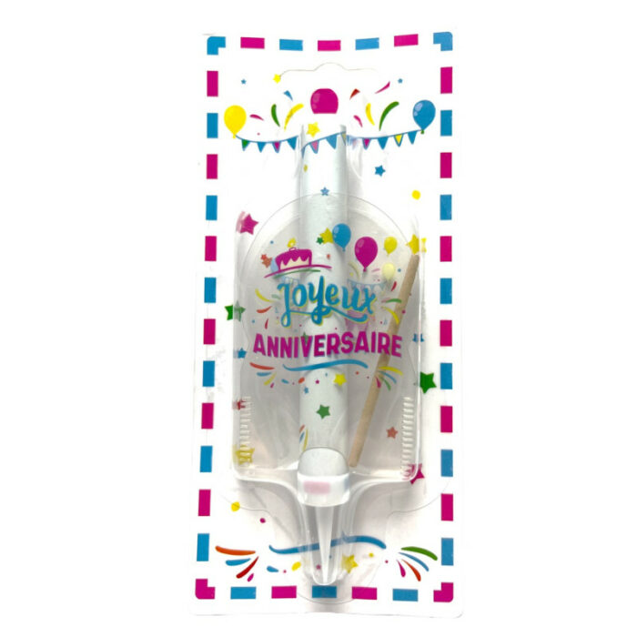 Festivitre Fontaine Magique Joyeux Anniversaire 45 Sec Blister Card 1