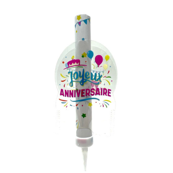 Festivitre Fontaine Magique Joyeux Anniversaire 45 Sec Blister Card