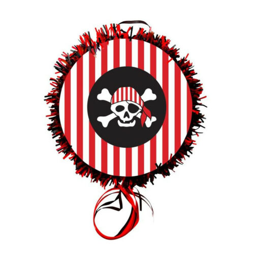 Festivitre Pinata A Tirer 2 Faces Pirate 1