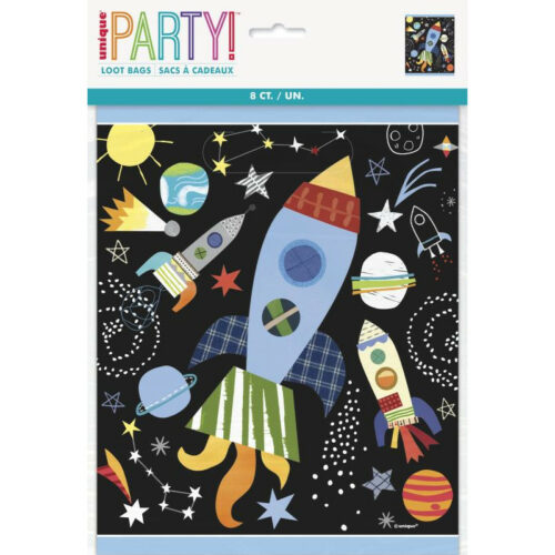 Festivitre 8 Sacs A Cadeaux Ou Bonbons Outer Space