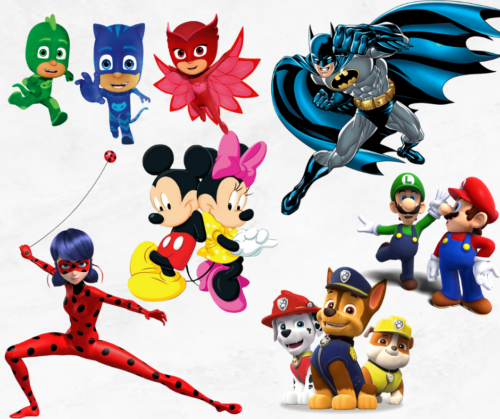 ANNIVERSAIRE LICENCES HEROS PREFERES