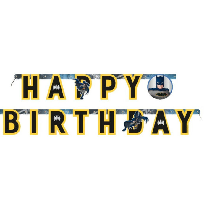 Festivitre Banniere Lettre Happy Birthday Batman Avril 2021 1