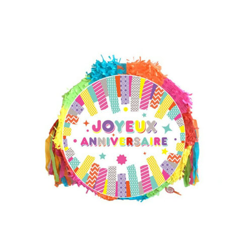 Festivitre Pinata A Tirer Joyeux Anniversaire