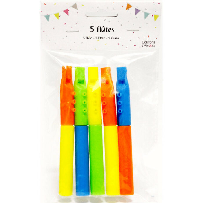 Festivitre Set De 5 Flutes Assorties 1