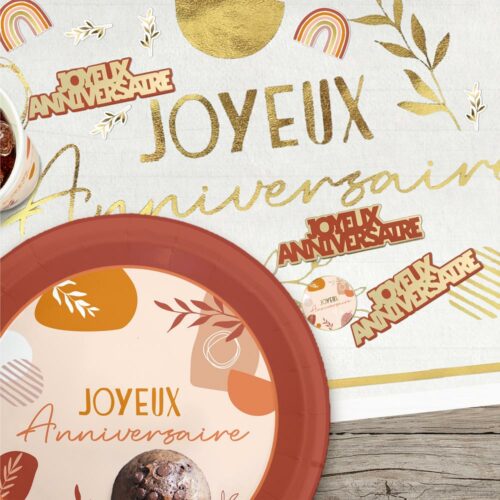 ANNIVERSAIRE TERRACOTTA PARTY