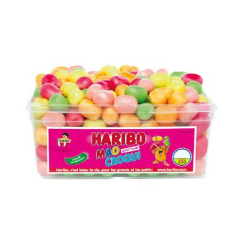 Festivitre 1kg Bonbons Haribo Mao Croqui Fruits